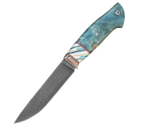 Нож Ладья из булатной стали Аносова